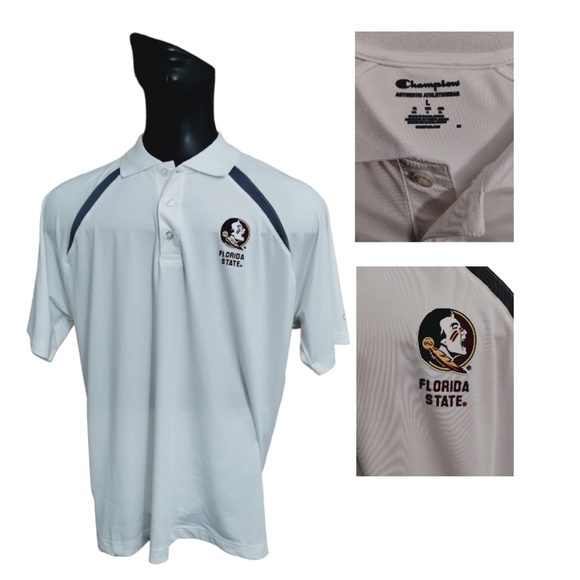 Champion Other - Polo Style Shirt Champion Brand Large FSU Florida State Polo Shirt